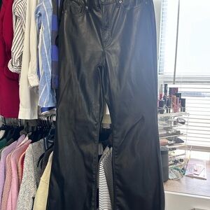 GAP Black High Rise Flare Pants